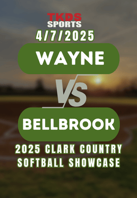2025 Clark Country softball Showcase | Wayne VS BellBrook